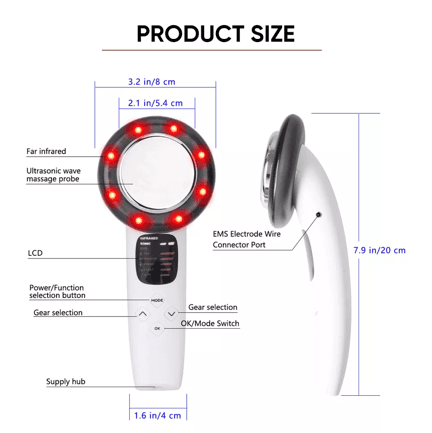 6-in-1 Multifunctional Massager with EMS & Infrared Therapy view 2