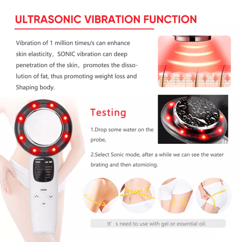 6-in-1 Multifunctional Massager with EMS & Infrared Therapy view 3