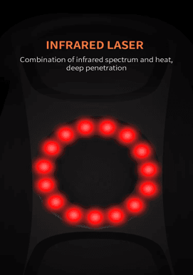 LCD Touch Screen Cordless Infrared Heating Knee Massager view 7