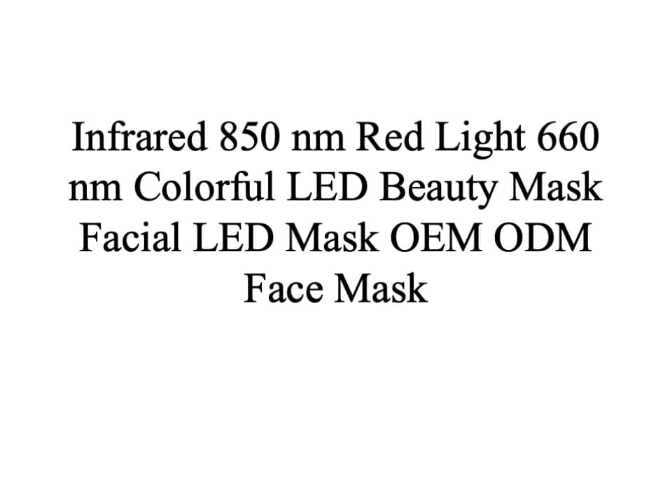 LED Light Therapy Face Mask — 850 nm + 660 nm view 5